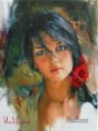Hübsches Mädchen MIG 36 Impressionist